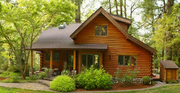Cost of Log Home Exterior Cleaning in Panama City